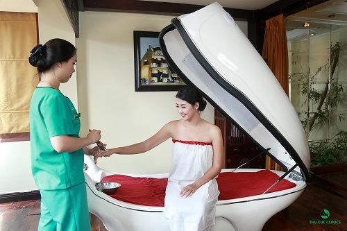 Tắm trắng phi thuyền tại Thu Cúc Clinics đem đến hiệu quả tối ưu cho khách hàng