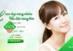 Làm đẹp càng nhiều – Ưu đãi càng lớn