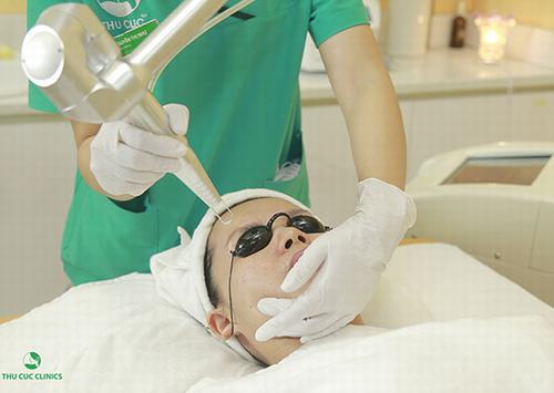Thu Cúc Clinics đang ứng dụng phương pháp trị nám da bằng Laser YAG, giúp loại bỏ nám da hiệu quả lên tới khoảng 95%.
