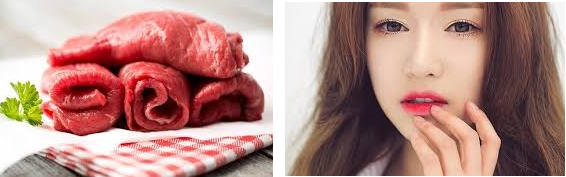 Thịt bò cũng là thực phẩm dễ gây sưng ngứa hoặc dị ứng nên cần hết sức tránh