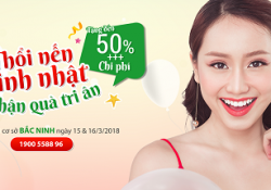 Thu Cúc Clinics ưu đãi KHỦNG mừng sinh nhật cơ sở Bắc Ninh