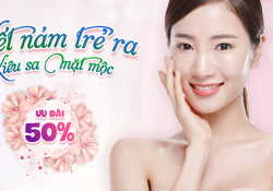 Hết nám sáng da, kiêu sa mặt mộc với ưu đãi giảm ngay 50%