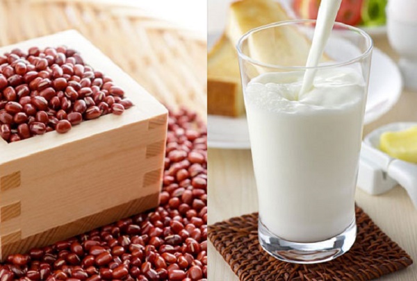 Mặt nạ bột đậu đỏ và sữa tươi giúp làm trắng da, tẩy tế bào chết và nuôi dưỡng làn da tươi trẻ tự nhiên.